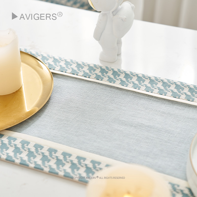 桌旗现代简约茶桌垫布茶台布艺长条大板茶桌桌布茶几装饰布条