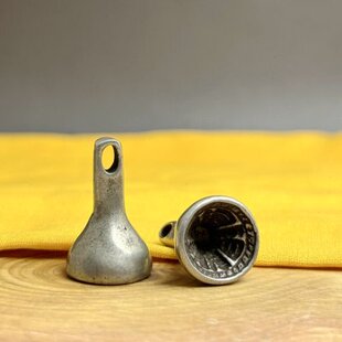 复古擦擦塔模挂件藏式白铜小擦擦锥形模具喇叭形佛塔挂坠配饰品
