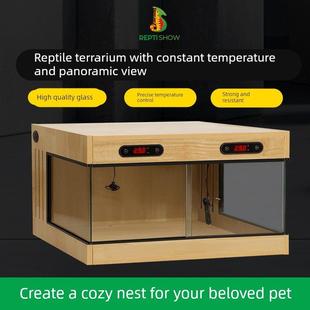 爬宠饲养箱宠物蛇睫角守宫蜥蜴陆龟保温饲养盒恒温箱乌龟鬃狮蜥