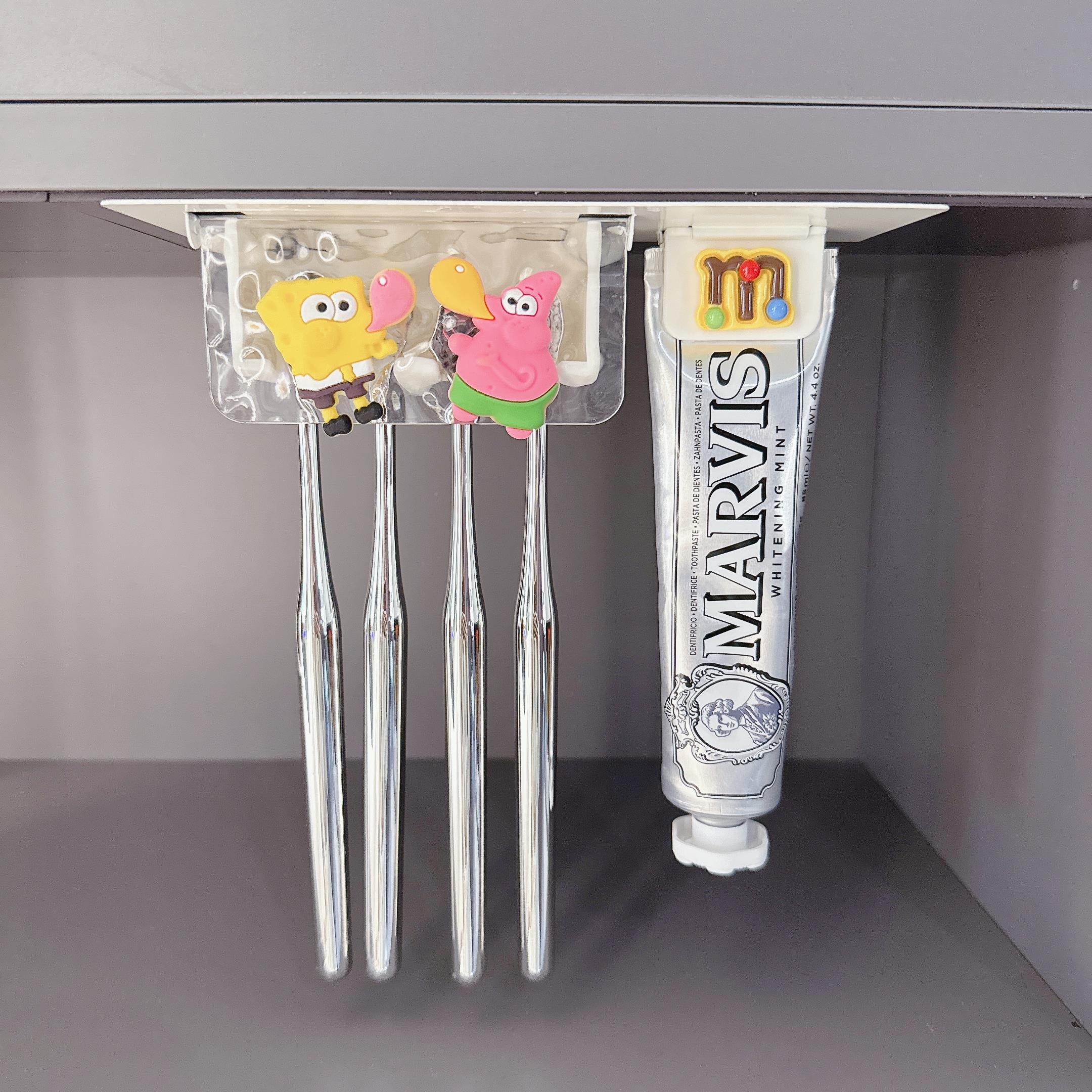 不锈漱口杯子牙具用磁家不锈钢吸刷杯洗漱杯情侣牙缸倒挂牙牙刷钢