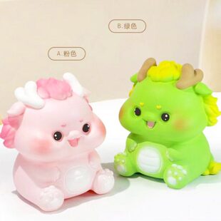 十二生肖龙存钱罐儿童男孩女孩2024新款龙宝宝储蓄钱罐可取龙摆件