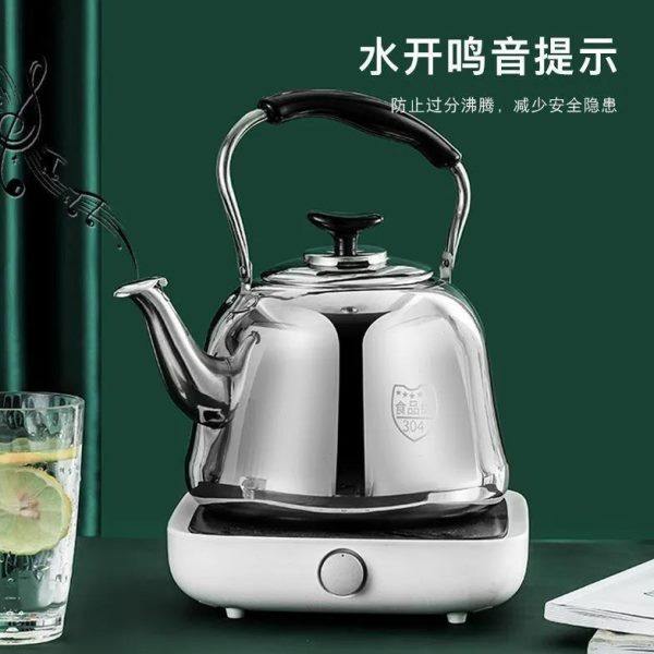 新款304不锈钢鸣音壶加厚烧水壶煤气大容量家用燃气灶电磁炉通用