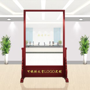 仪容镜警容镜军容镜风纪镜正衣镜整容镜学校单位大厅实木穿衣