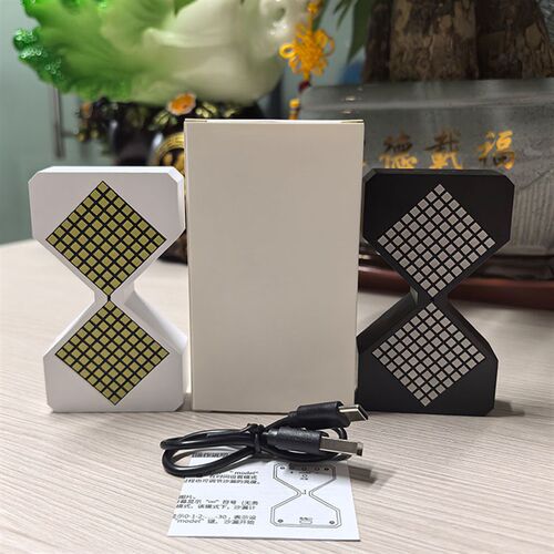 电子沙漏 重力感应解压沙漏计时器儿童桌面减压礼品沙漏计时