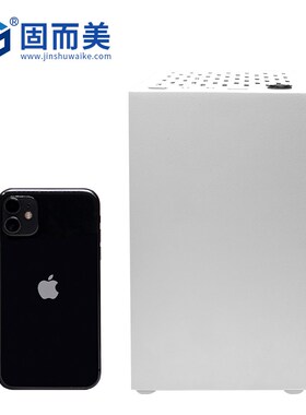 Itx机箱铝机箱 台式机nas机箱云存储matx机箱迷你定制白色小机箱