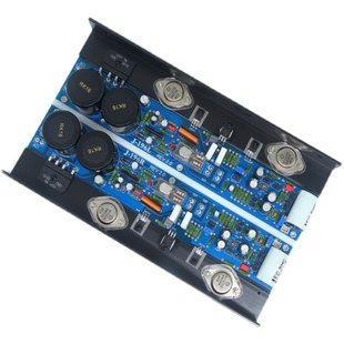 1对价 成品板测试好可调纯甲类 J196金封发烧级功放板 HiFi功放板