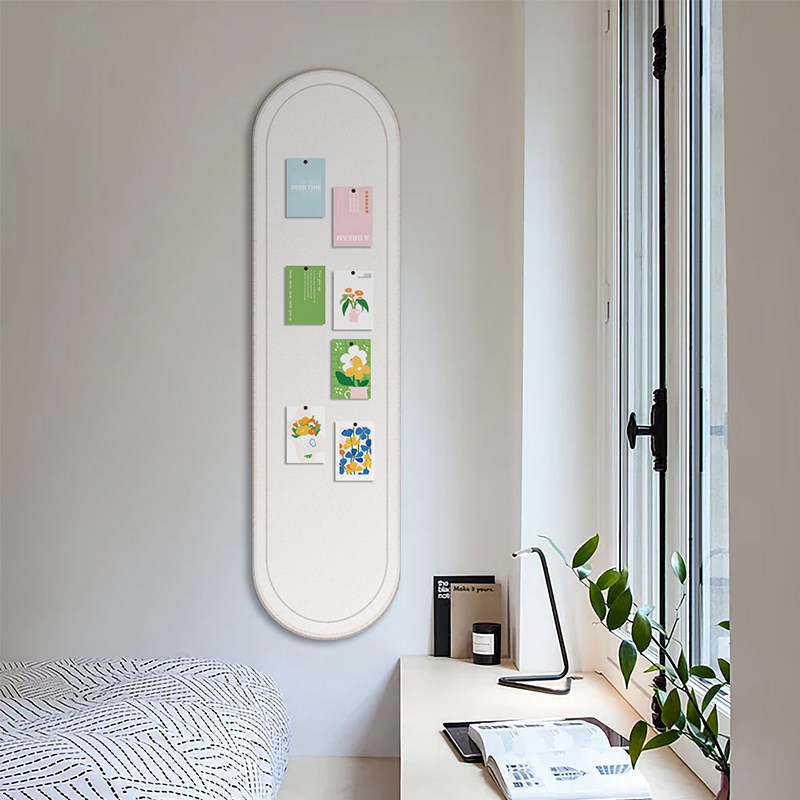 毛毡板墙贴软木板照片墙告示板主题墙ins留言板挂墙桌面便签板自