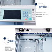 理光激光彩色复印机5002 5501a3大型高速打印一体家用商用复印机