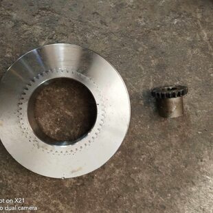 上海二机C6150/6250A车床刻度盘齿轮6025钢不打孔6032齿轮Z21孔20