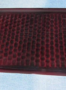 实木苍雕雕花溜色漆器茶盘450MM*305MM*20MM背面小瑕见图