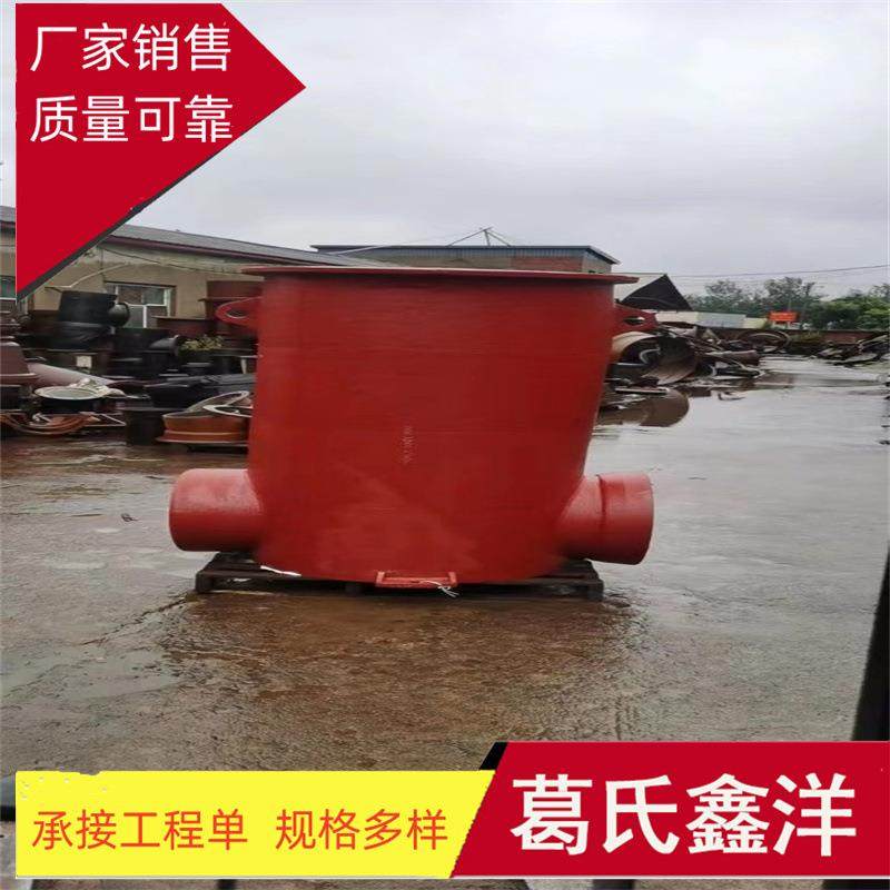 江西1400球墨铸铁井池排污管铸铁管件生产厂家现货