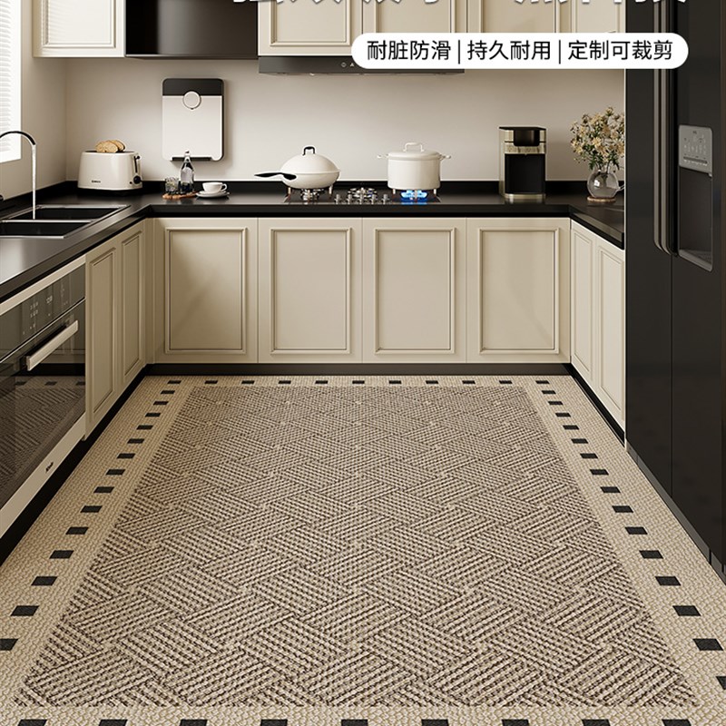 采购产品2025新型厨房地垫,大尺寸硅藻泥,吸水,防滑,防油,全T地毯