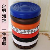 面板酒吧椅配件大工椅坐面吧台椅圆凳面理发店大工凳面旋转凳配件