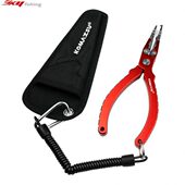 铝合金钓鱼钳 铁板钳 卡美斯多功能路亚钳 渔具五金工具钳 包邮