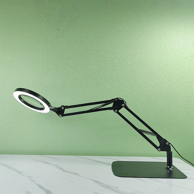 IL30倍高清放大m镜台灯老人阅读修表电子维修放大镜灯美睫美甲工