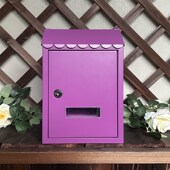 欧式 庭院别墅家用挂墙邮箱信报箱信箱室外防雨壁挂邮筒意见