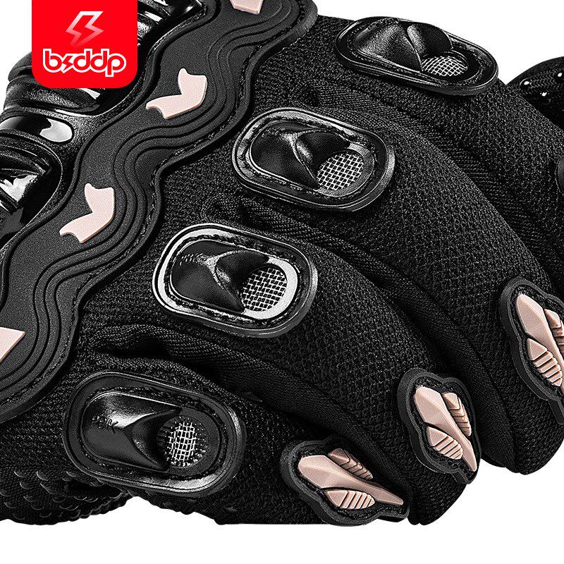 摩托车越野骑行手套防摔夏季防晒全指触屏手套男女士