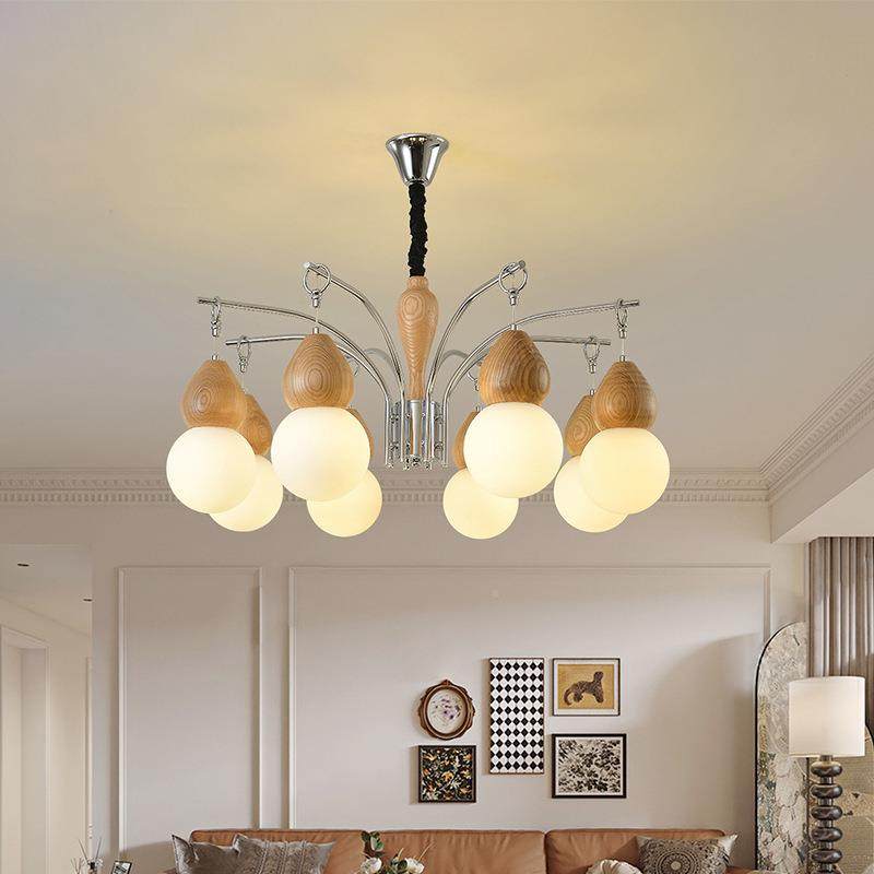 客吊灯家装厅灯芦饰大气实木餐厅灯卧室灯942创意中式中灯具葫形,家装灯饰光源,智能吊灯,淘宝优惠券,粉丝福利购,淘宝优惠卷