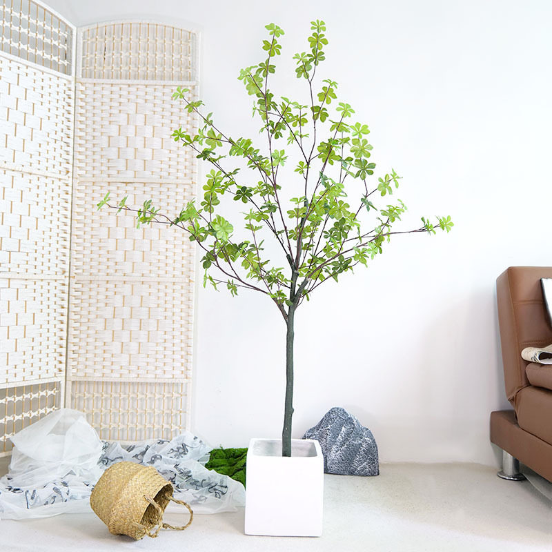 仿真吊钟树客厅大型落地装饰仿真绿植马醉木仿真植物盆栽摆件