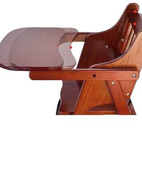 实木儿童餐椅宝宝饭吃家用TUY椅子餐厅折叠摔餐桌椅凳子婴儿防座椅