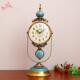 复古钟客表创意台式 欧面式 座huli1911钟摆件家用厅时钟时尚 摆钟美