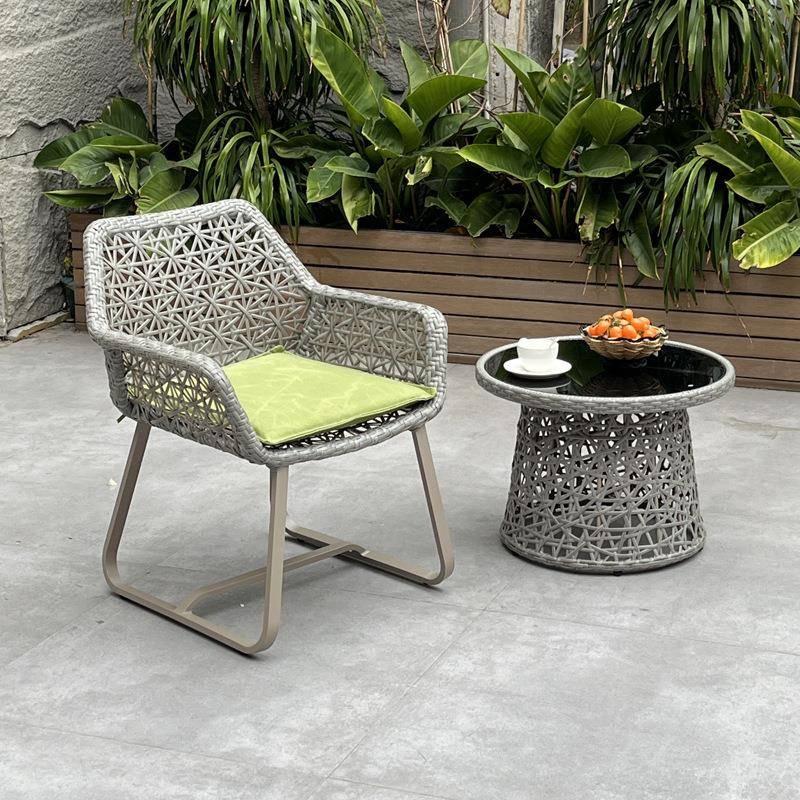 别户外藤编桌椅防桌水防晒阳台桌椅墅庭室院外露天花园25050120休