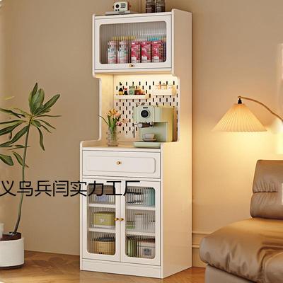 实木餐边柜一易窄体小户简约厨BVM房收纳型储物简带抽屉靠墙型高
