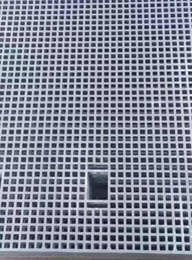 玻璃钢十字防槽大小孔格栅格玻璃KTQ钢小格栅玻璃钢腐蚀耐酸孔碱