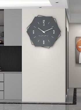 现客代简约厅钟表时尚家用装饰创意挂个性网红餐JT22135厅艺钟术