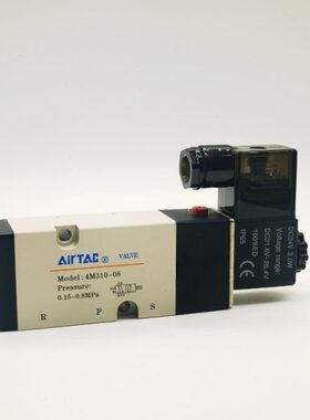 亚德客电磁阀板式阀 4M310-10 4M310-08 4M210-08 4M110-06