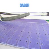 775C陶瓷紫砂长条植绒耐磨切削力强无尘打磨汽车家具砂纸