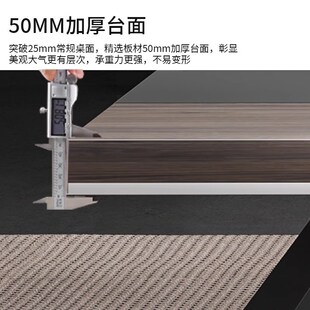 老板办公桌简约现代桌椅组合新中式大班台单人总裁桌经理办公家具