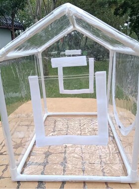 直供屋顶式花架多肉暖房保温大棚PVC全透明植物成长帐篷