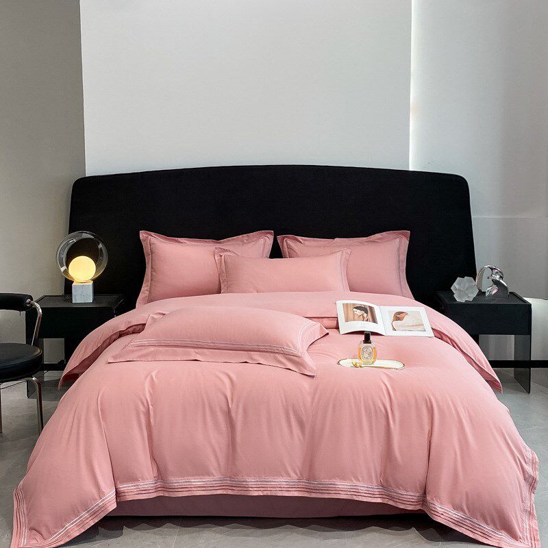 红色结婚四件套床上床单被套枕套喜庆婚庆床上用品嫁妆轻奢高级感