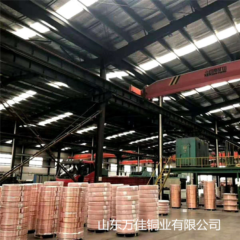TP2空调铜管 紫铜管 制冷r410a包塑冷媒管 t2紫铜方管 矩形管