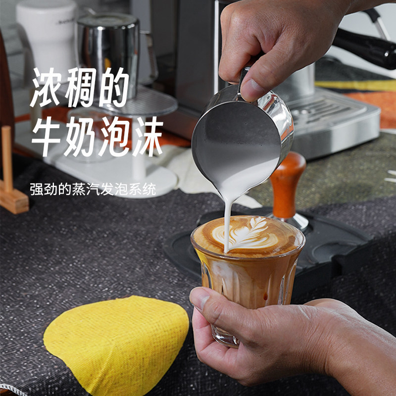 HiBREW咖喜萃咖啡机全半自动意式浓缩萃取家用小型蒸汽打奶泡一体