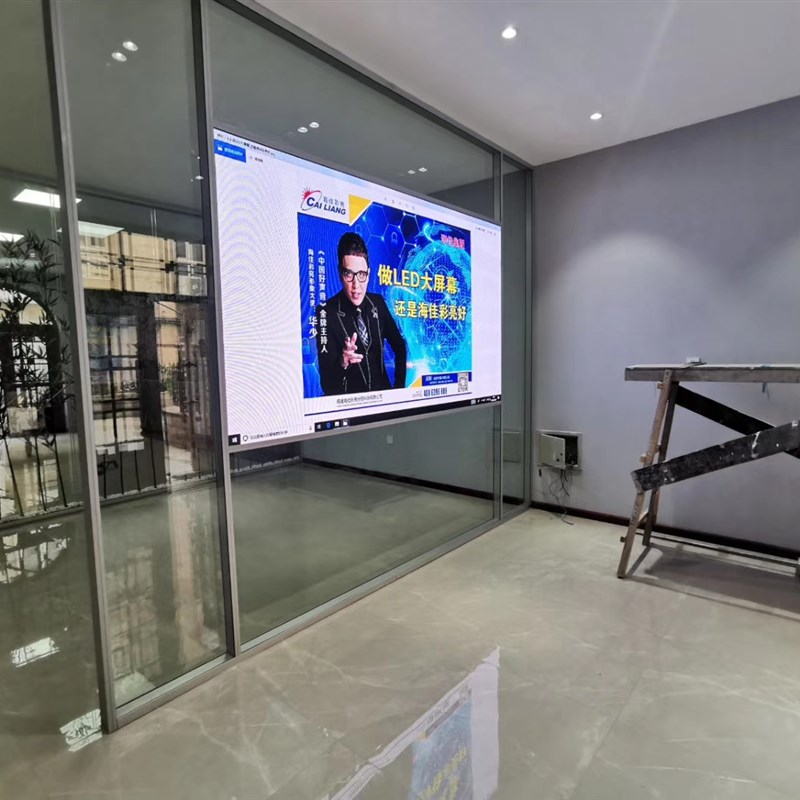 室内p1.875p2.0p2.5p3.p4小间距高刷率led显示广告大屏幕制作安装
