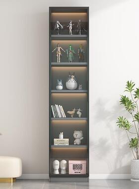 书展电示柜视柜边柜置酒柜靠墙家用客厅立XHQ柜带柜物玻璃门柜子