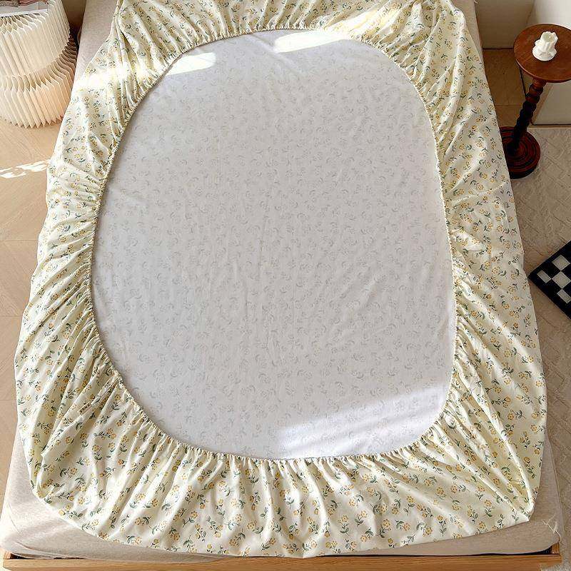 垫老粗布床棉笠单件全棉席纯床罩三件套防滑床套全包梦思床保yqyc,床上用品,床裙,淘宝优惠券,粉丝福利购,淘宝优惠卷