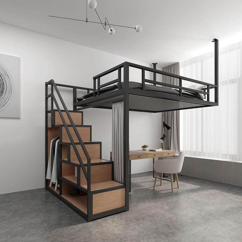现代001小户型楼阁高吊床悬多能挂式铁艺架床公寓功省空间铁床架,基础建材,脚轮/万向轮,淘宝优惠券,粉丝福利购,淘宝优惠卷