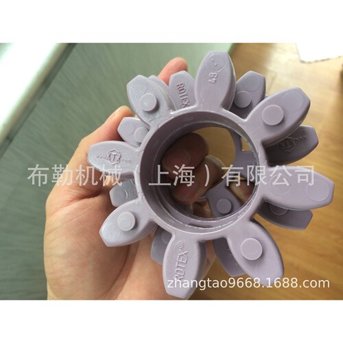 上海布勒梅花弹性体 联轴器KTR-ROTEX-90黄紫色缓冲垫/减震块开天