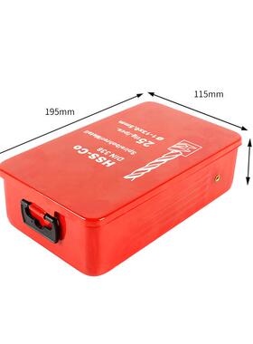 25PC麻花速装HSS高钢手电钻钻OLZ钻打孔套装含钴电钻头塑套盒装