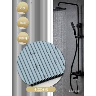 卧丰JWW巢帘折叠门隔断折叠免无轨打孔平厕移门卫生间浴室所室隐