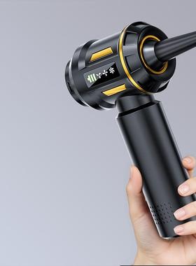 汽车体吸尘器无刷电SPN液晶显示屏一电量吸尘器手持吸吹鼓机风机