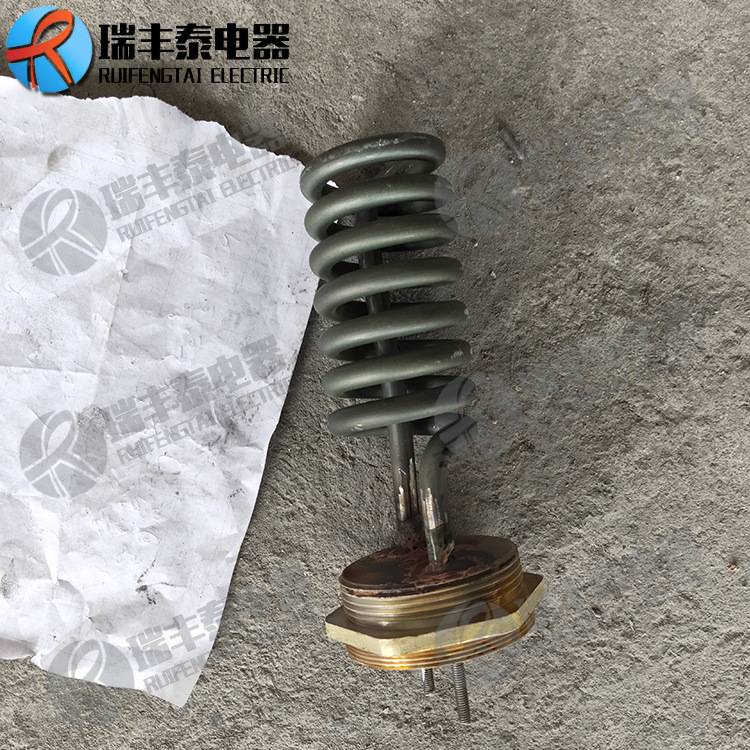 不锈钢蒸馏水加热管 紫铜螺旋电热管 开水桶发热管2.5KW3KW4KW5KW
