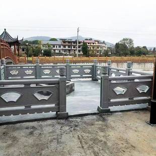 水泥仿木护栏区园绿化林仿竹护栏河道池塘安744全仿防景护石栏杆