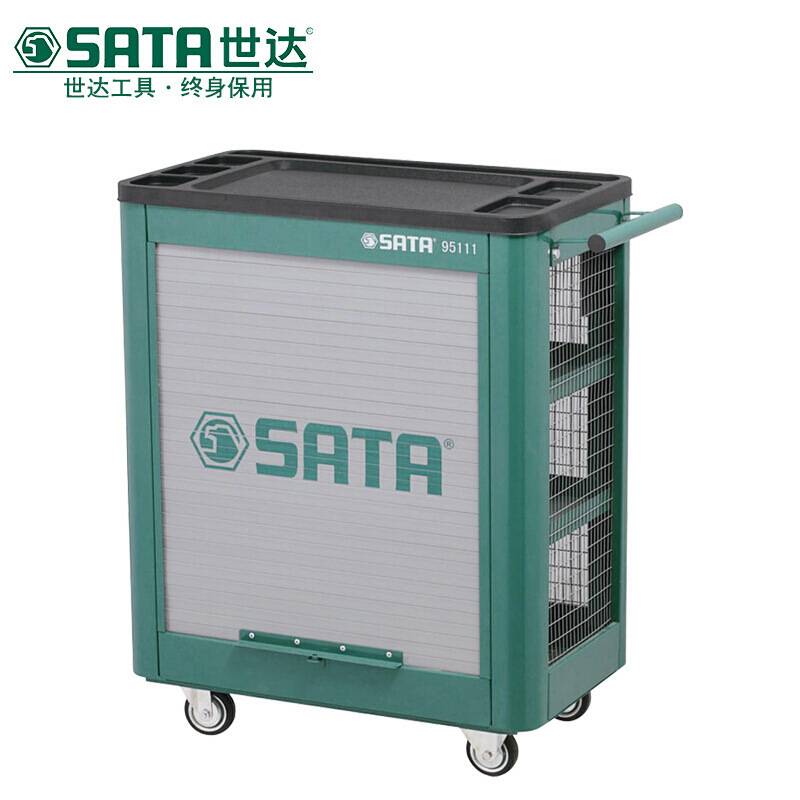 世达工具车抽屉式多功能工具柜移动手推车多层架修车车间工具车