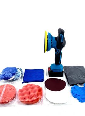 21V锂抛电抛光机打蜡机无便捷汽式线车光打EAL磨可调速手持打磨机