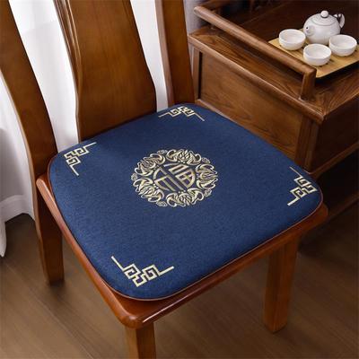 中式红木椅子坐垫实木餐椅圈椅太师椅茶桌凳子座垫防滑四季通用