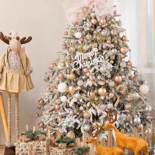 落雪圣诞树套餐圣诞树家用圣诞装饰加密植绒2.4米豪华商场大型摆,节庆用品/礼品,圣诞树,淘宝优惠券,粉丝福利购,淘宝优惠卷